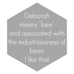 Gray deborah bee